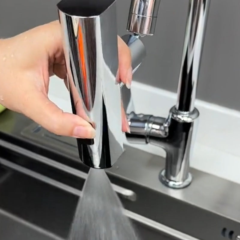Rectangular Kitchen Faucet Sprayer Head with Dual Mode