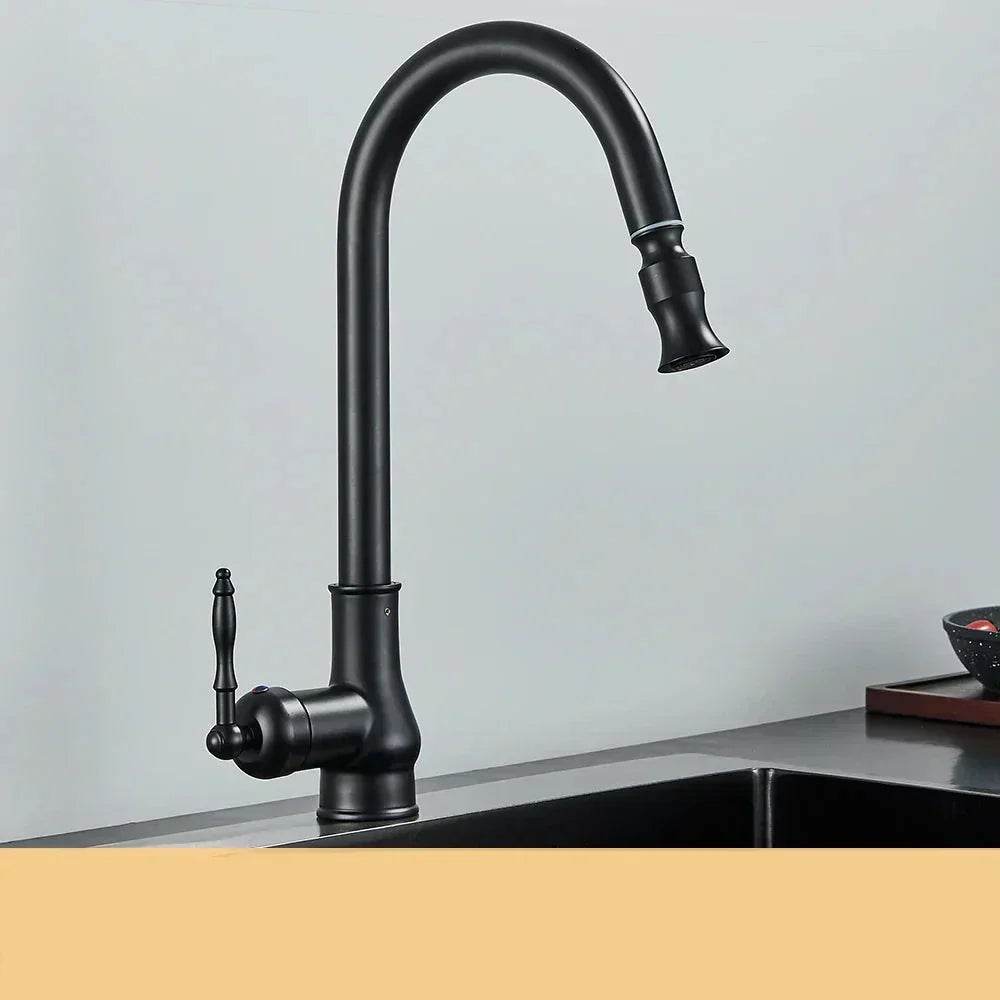 Installation of the brass tap on the worktop
