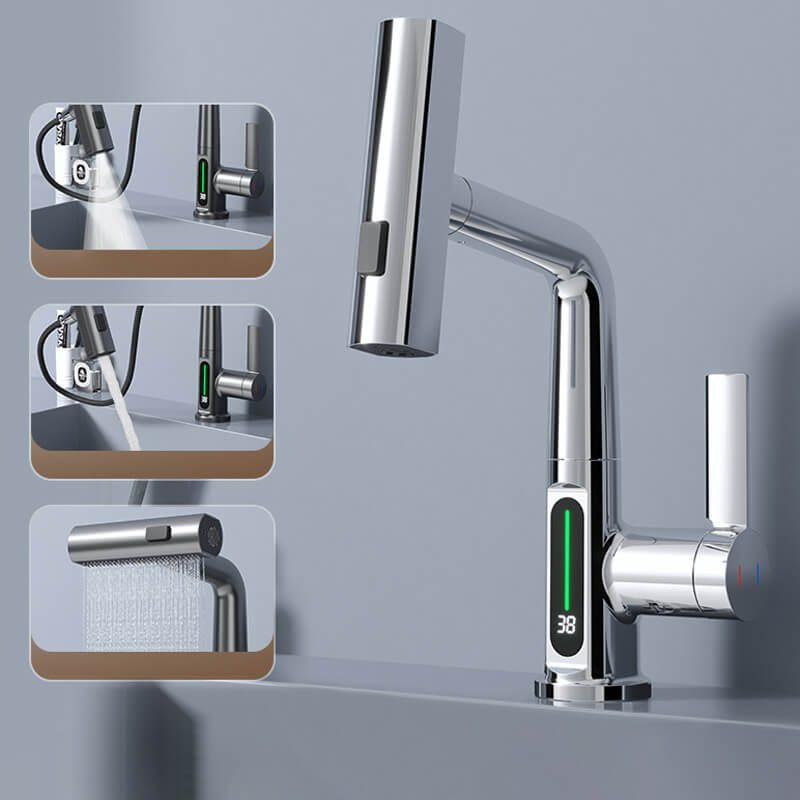 Details of the antibacterial copper material of the faucet