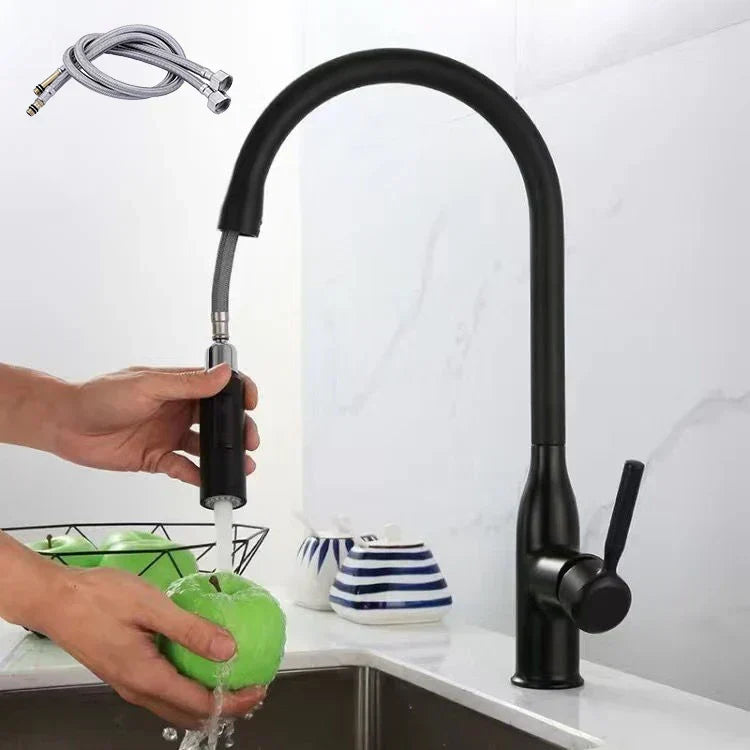 Side view of the tap showing the length of the spout
