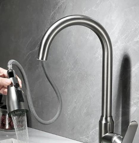 Easy faucet installation with complete kit included