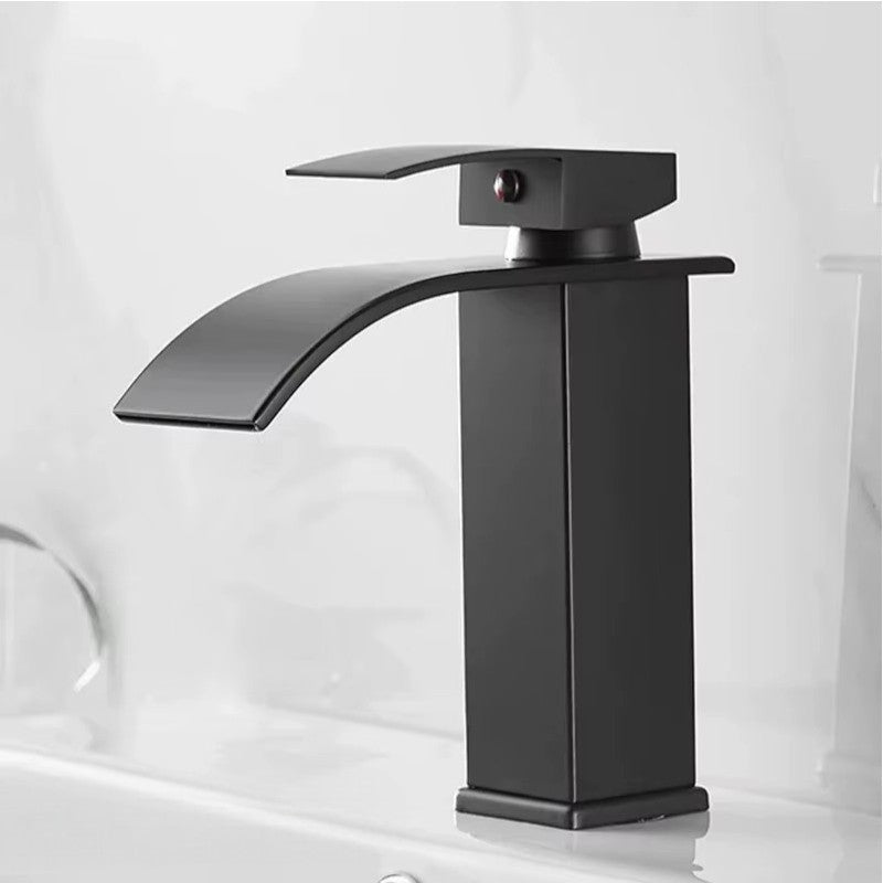 Bathroom faucet with a durable finish