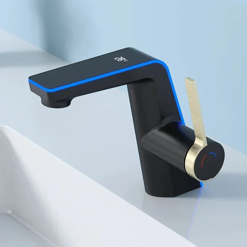 Bathroom faucet with a sleek and modern design