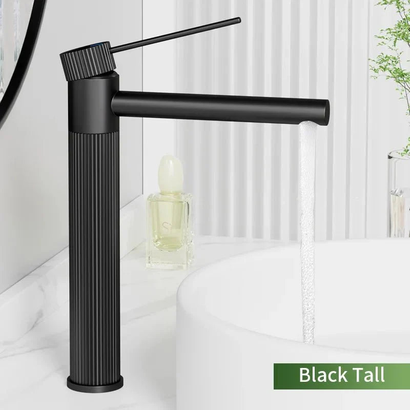 Stainless steel mixer tap, compatible with hot and cold water