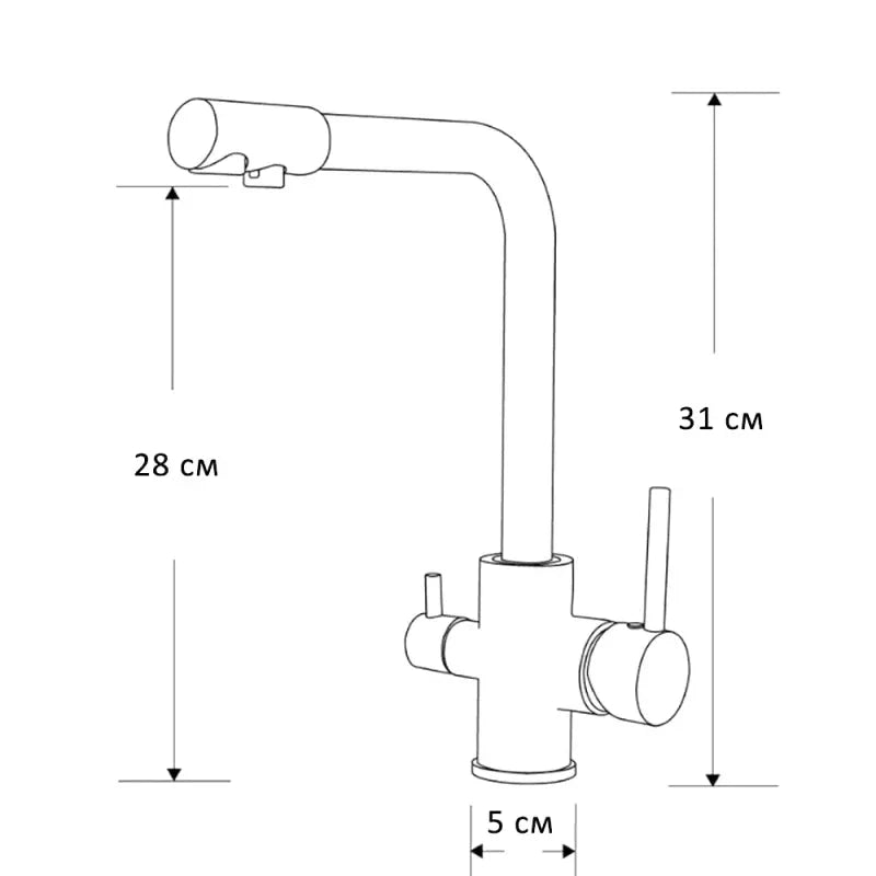 Modern Matte Black Kitchen Faucet with Pull-Out Spray