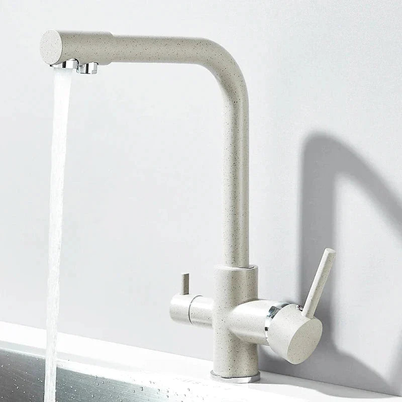 Beige tap with polka dot pattern, for an original and elegant touch