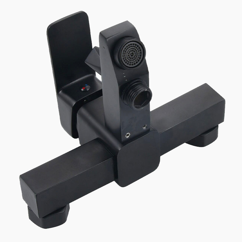 Modern Matte Black Bathtub Mixer Faucet