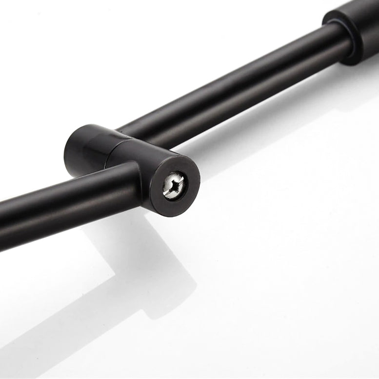 Modern Matte Black Wall Mounted Folding Pot Filler Faucet