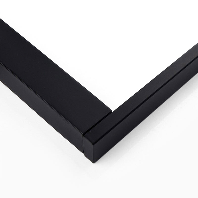 Minimalist Matte Black Square Faucet