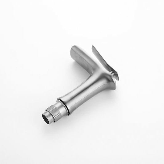 Brushed Nickel Single Lever Waterfall Faucet
