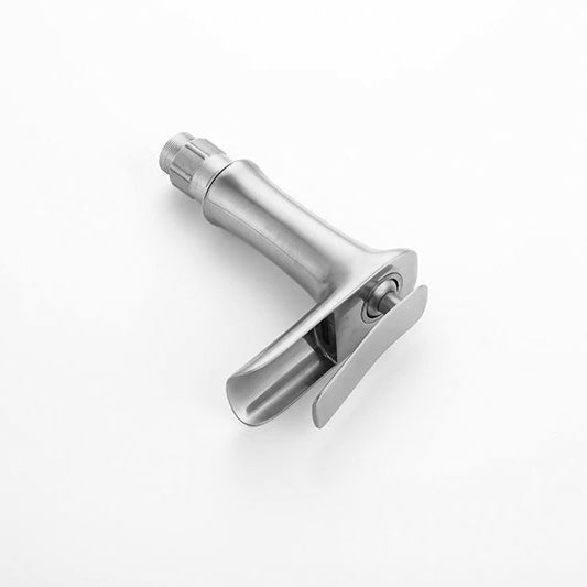 Brushed Nickel Single Lever Waterfall Faucet