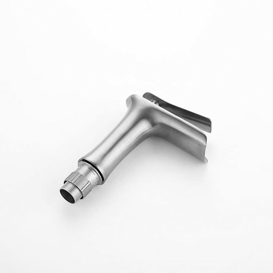 Brushed Nickel Single Lever Waterfall Faucet