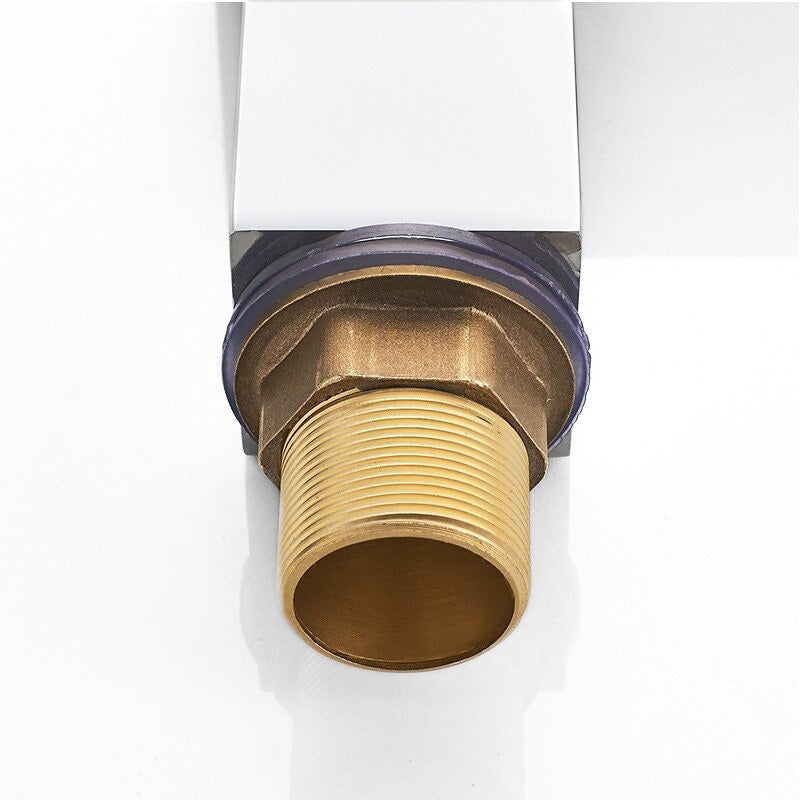 Modern Chrome Waterfall Basin Faucet