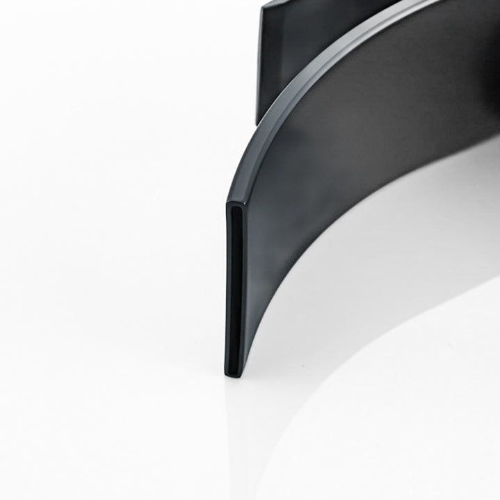 Matte Black Waterfall Vessel Bathroom Faucet
