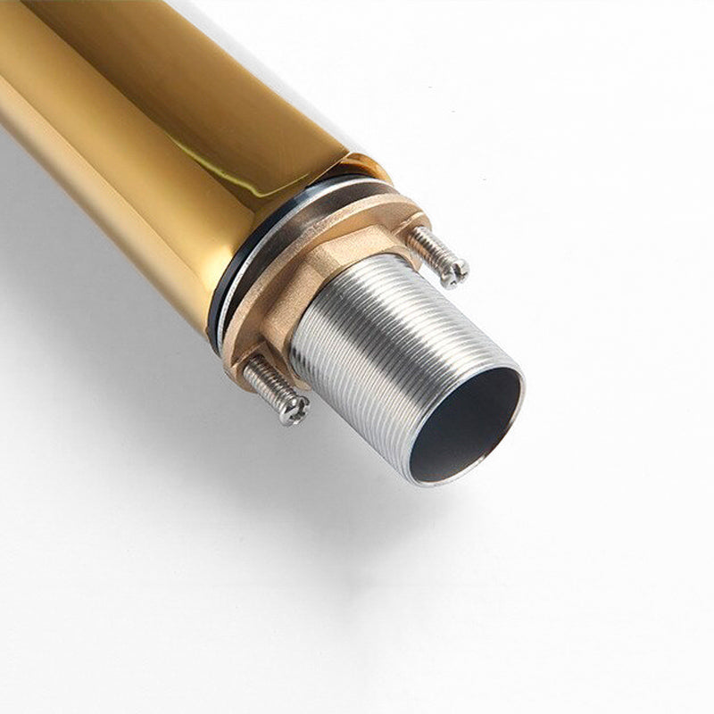 Modern Polished Gold Tall Single-Lever Basin Faucet