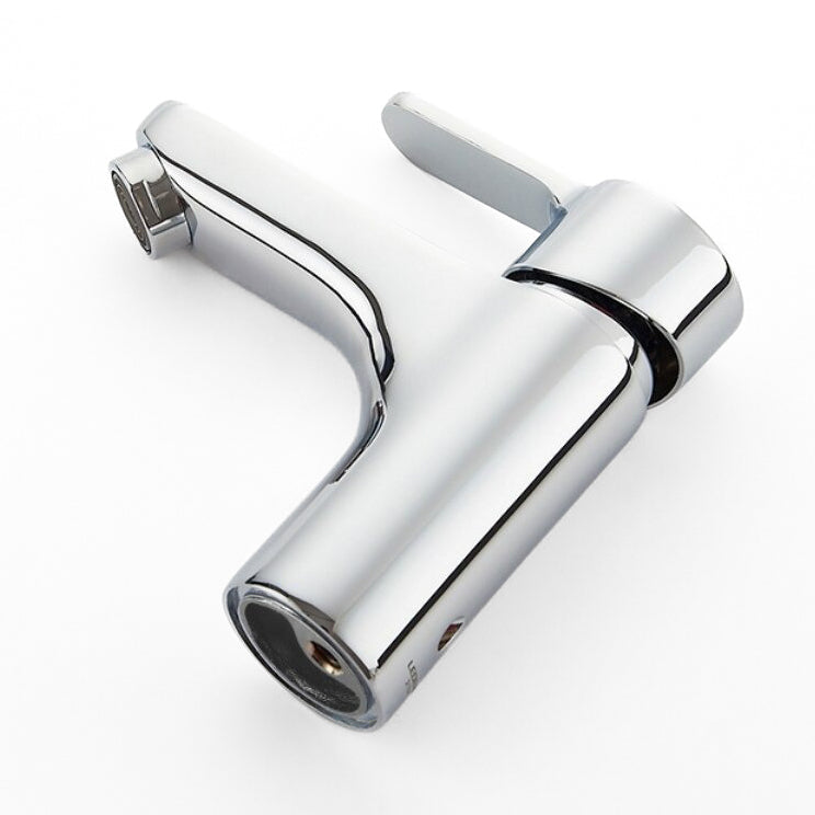 Modern Polished Chrome Single Handle Basin Faucet