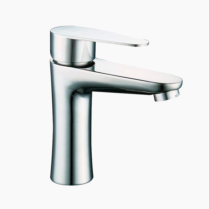 Modern Chrome Single-Handle Basin Faucet