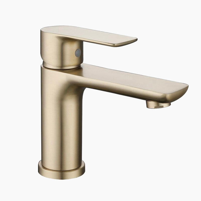 Modern Brushed Gold Single Handle Faucet