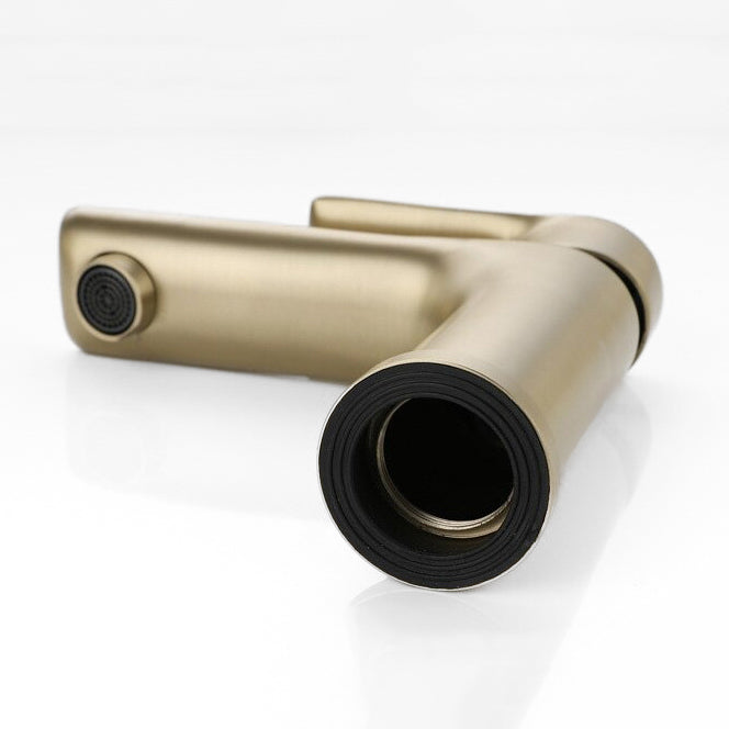Modern Brushed Gold Single Handle Faucet