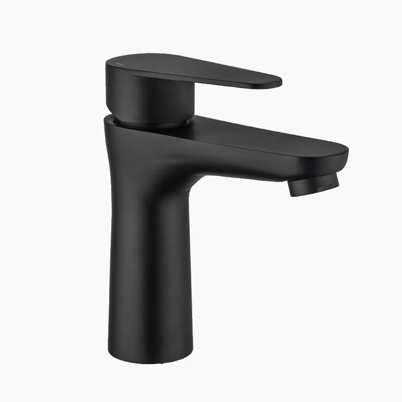 Matte Black Single Lever Basin Mixer