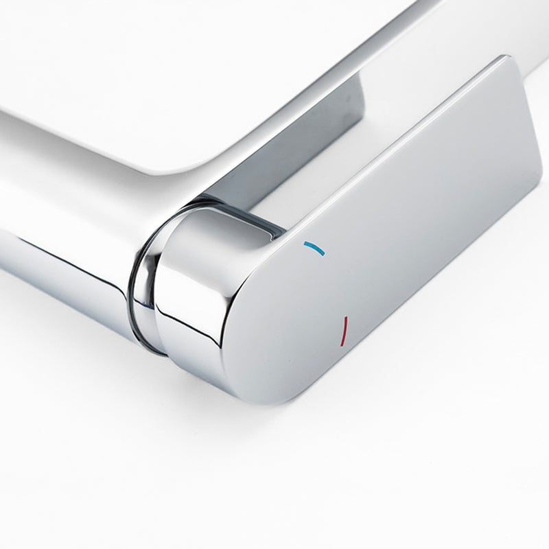 Tall Modern Chrome Single-Lever Basin Faucet