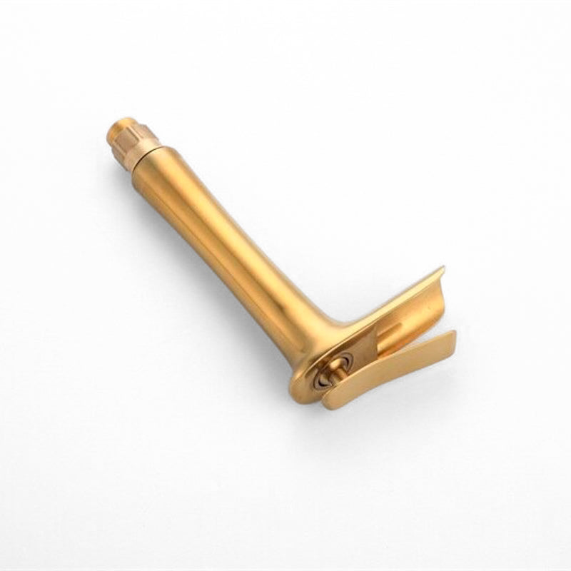 Brushed Gold Tall Waterfall Basin Faucet