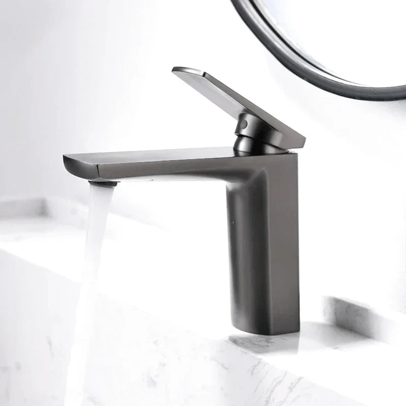 Modern Brushed Gold Single Lever Faucet