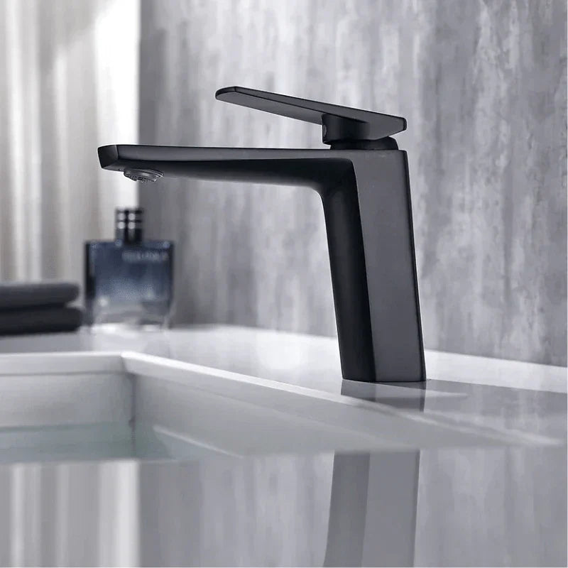 Modern Brushed Gold Single Lever Faucet