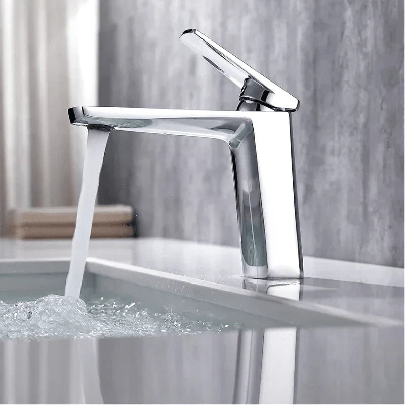 Modern Brushed Gold Single Lever Faucet