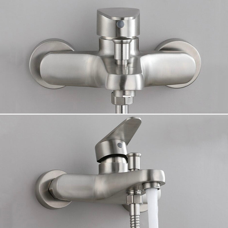 A Wall-Mounted Bathtub Faucet Image