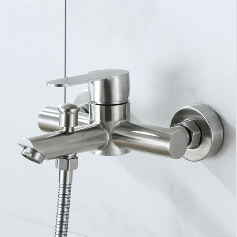 A Wall-Mounted Bathtub Faucet Image