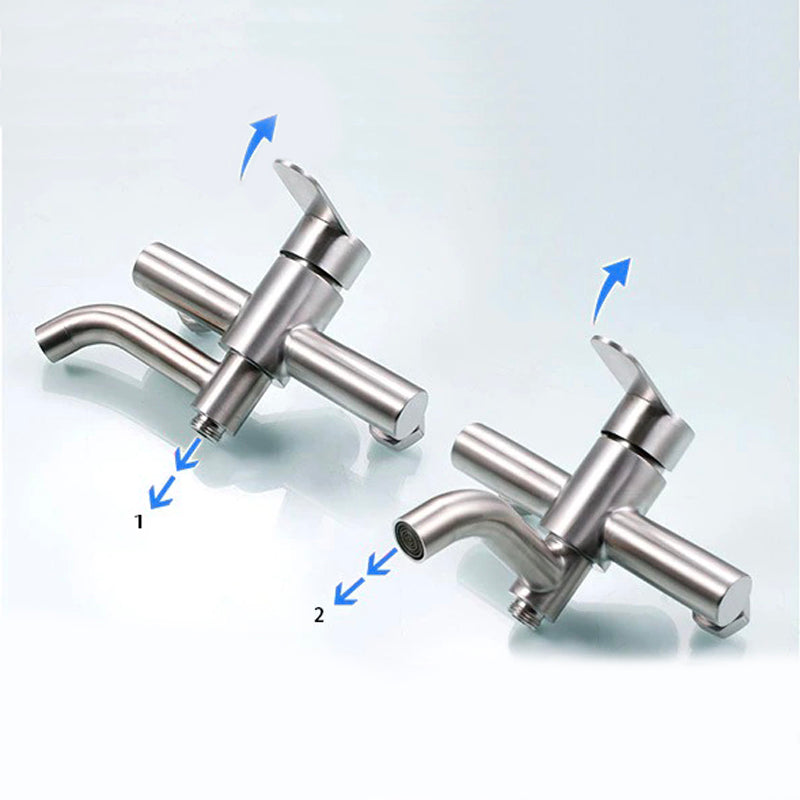 A Wall-Mounted Bathtub Faucet Image