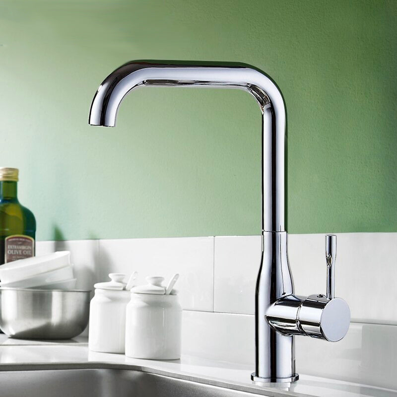 A Modern Kitchen Faucet Image