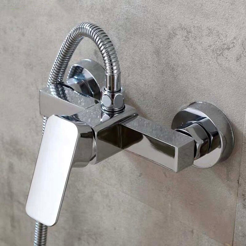 A Chrome Shower Faucet Image