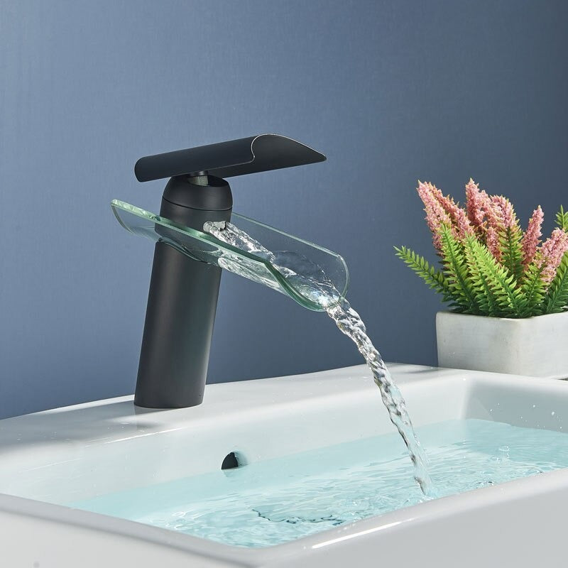 A Glass Waterfall Faucet Image