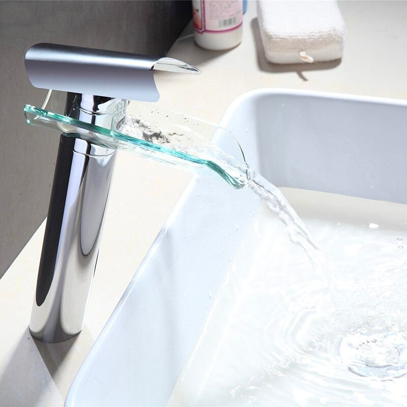 A Glass Waterfall Faucet Image