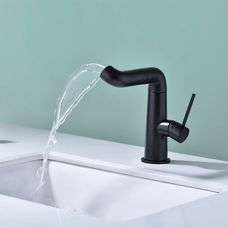 A Swivel-Spout Bathroom Sink Faucet Image