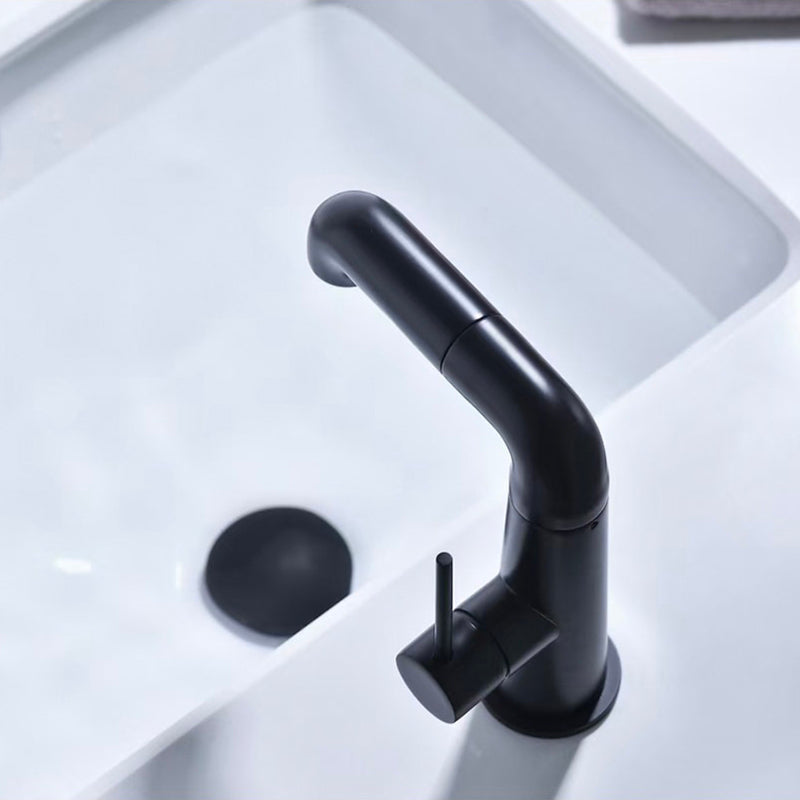 A Black Bathroom Sink Faucet Image