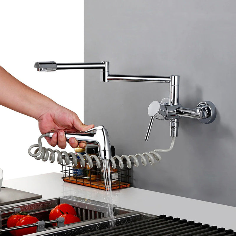 A Wall-Mounted Faucet for Your Kitchen Image