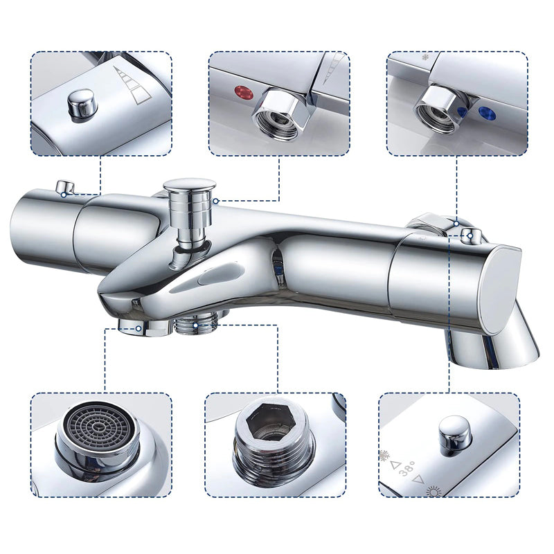 A Roman Tub Thermostatic Faucet Image