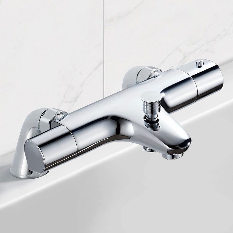 A Chrome Thermostatic Faucet Image