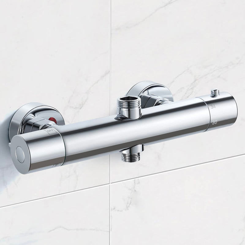 A Chrome Thermostatic Mixer Faucet Image