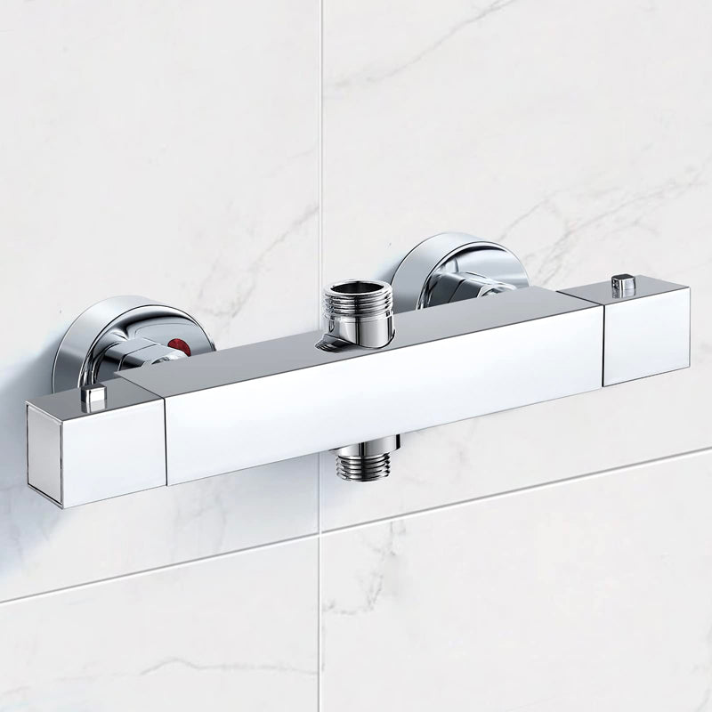 A Chrome Thermostatic Mixer Faucet Image