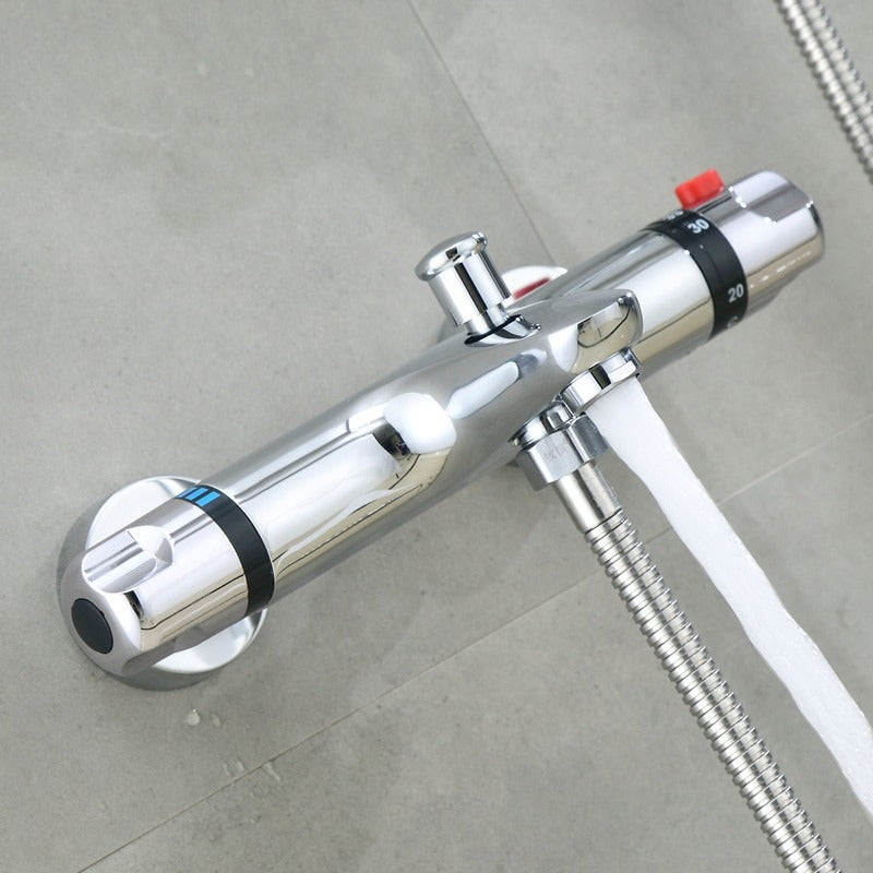 A Chrome Thermostatic Faucet Image