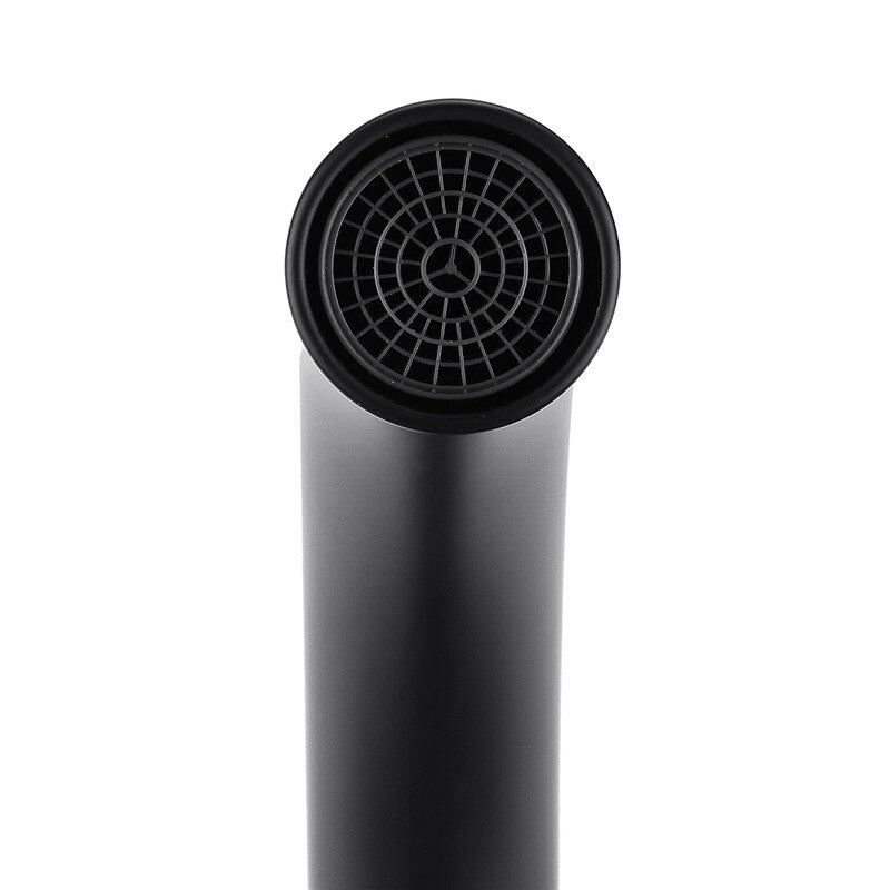 A Black Bathroom Sink Faucet Image